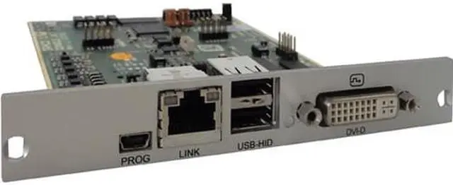 Alt view image 3 of 4 - MODULAR KVM EXTENDER RECEIVER INTERFACE CARD - SINGLE-HEAD, SINGLE-LINK DVI-D, (