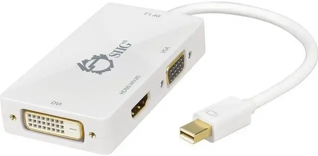 Alt view image 9 of 20 - SIIG CB-DP1H11-S1 Mini DisplayPort 1.2 to HDMI