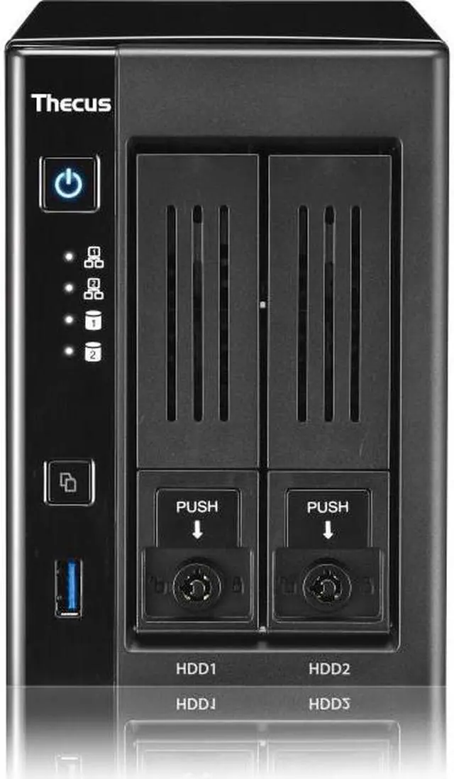 Alt view image 8 of 8 - Thecus N2810PRO SAN/NAS Server