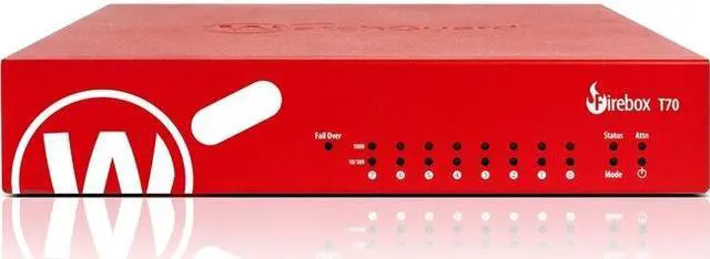 Alt view image 4 of 4 - Trade up to WatchGuard Firebox T70 with 1-yr Basic Security Suite (US) - 8 Port - 10/100/1000Base-T