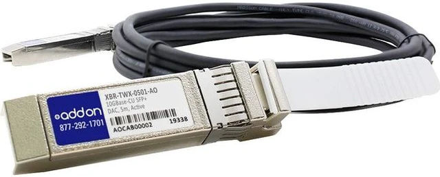 Main image of AddOn 5m Brocade Compatible SFP+ DAC - Direct attach cable - SFP+ to SFP+ - (it may take up to 15 days to be received)
