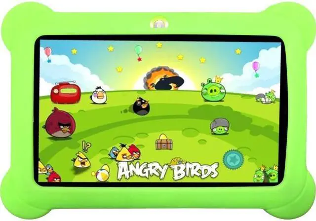 Alt view image 3 of 4 - Worry Free Gadgets KIDSZEEPAD-GRN 512MB Memory 4GB Flash Storage 7.0" 800 x 480 Tablet Android 4.4 (KitKat) Green