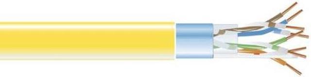 Main image of Black Box EVNSL0514A-1000 1000Ft Cat 5E Cable 350Mhz Shld Plenum-Yel