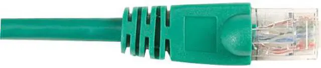 Main image of Black Box CAT6PC-005-GN Black Box CAT6 Value Line Patch Cable, Stranded, Green, 5-ft. (1.5-m) - Category 6 for Network Device - Patch Cable - 5 ft - 1 x RJ-45 Male Network - 1 x RJ-45 Male Network -