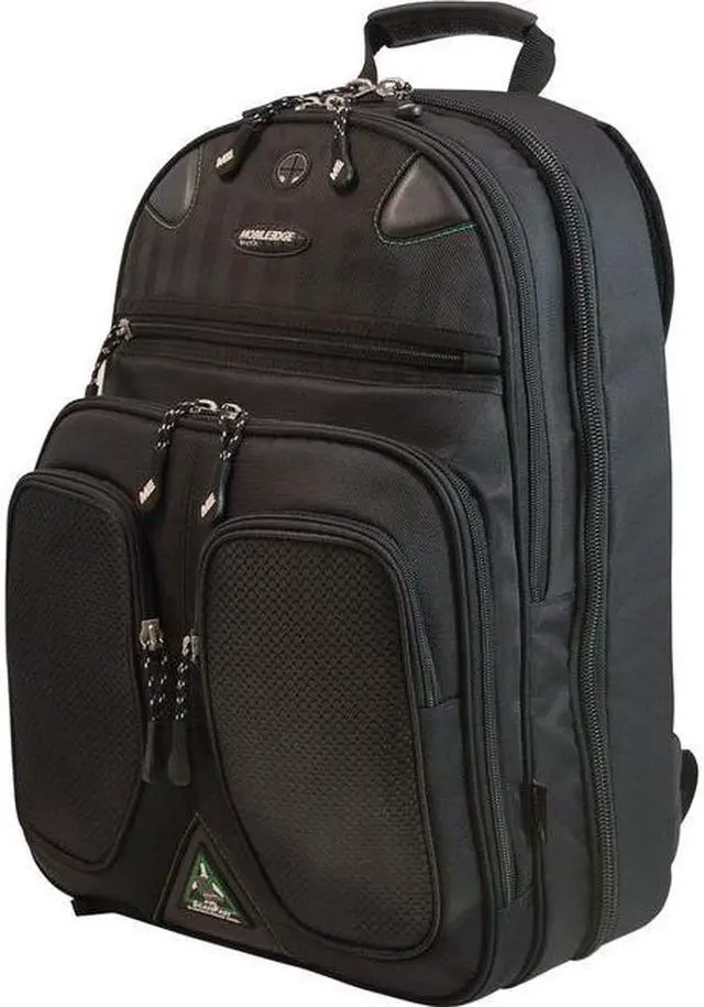 Alt view image 6 of 18 - Mobile Edge Black 17" ScanFast Checkpoint Friendly Backpack Model MESFBP