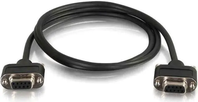 Alt view image 2 of 4 - C2g 25Ft Cmg-Rated Db9 Low Profile Null Modem F-F