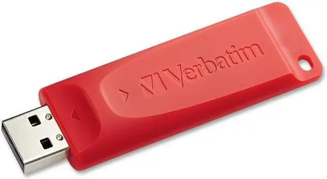 Alt view image 3 of 3 - Verbatim Store 'n' Go 16GB USB 2.0 Flash Drive (Red) 96317