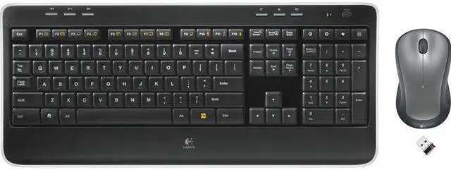 Alt view image 6 of 14 - Logitech 920-002595 Wireless Desktop MK520 Keyboard and Mouse Combo