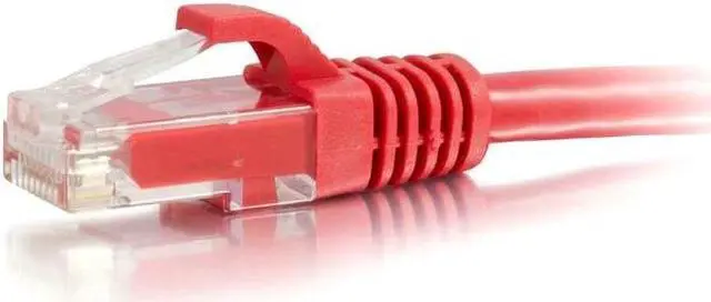 Alt view image 3 of 7 - C2G 04005 Cat6 Cable - Snagless Unshielded Ethernet Network Patch Cable, Red (20 Feet, 6.09 Meters)