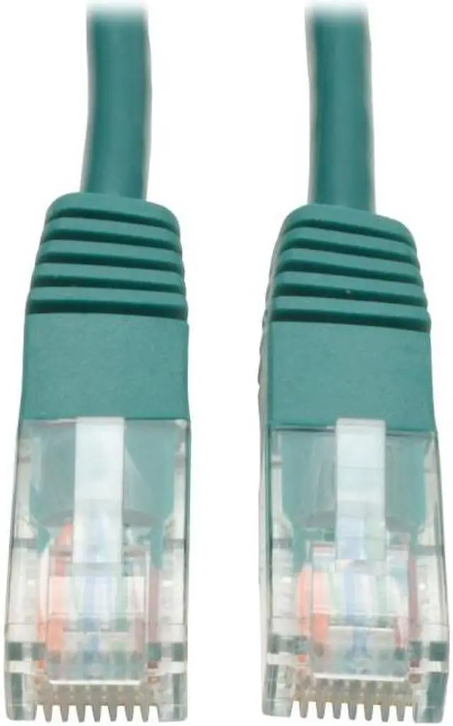 Alt view image 4 of 4 - TRIPP LITE N002-025-GN 25 ft. Cat 5E Green Cat5e 350MHz Molded Patch Cable