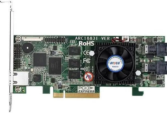 Alt view image 4 of 6 - Areca ARC-1883i SAS Controller
