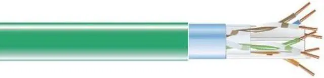 Alt view image 2 of 3 - Black Box EVNSL0607A-1000 Cat6 400-Mhz Solid Cable F /Utp Pvc Gn 1000-Ft. Spool