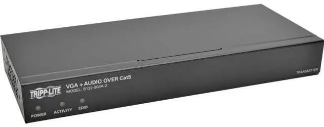 Alt view image 5 of 8 - Tripp Lite B132-008A-2 8-Port VGA + Audio Over Cat5/Cat6 Extender Splitter w/EDID 1000'