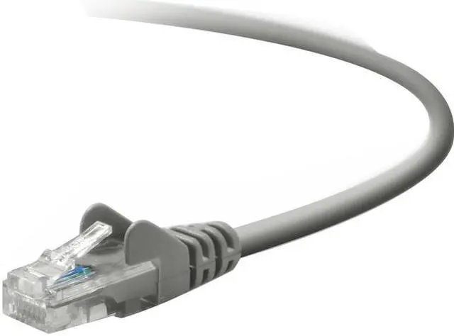 Main image of Belkin A3L791-01-S 1 ft. Cat 5E Gray UTP RJ45M/RJ45M Patch Cable