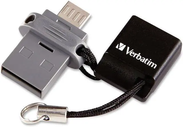 Alt view image 5 of 15 - 32GB STORE N GO DUAL USB FLASH DRIVE