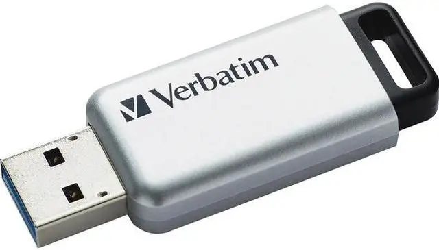 Alt view image 7 of 18 - Verbatim Store 'n' Go Secure Pro 16GB USB Flash Drive 98664