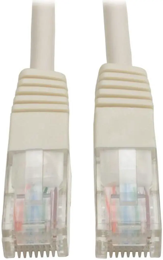 Alt view image 4 of 4 - TRIPP LITE N002-001-WH 1 ft. Cat 5E White 350MHz Molded Cable