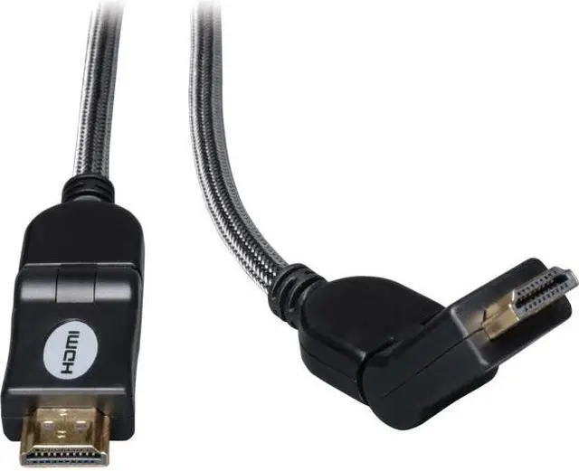 Alt view image 4 of 4 - Tripp Lite High Speed HDMI Cable with Swivel Connectors, Ultra HD 4K x 2K, Digital Video with Audio (M/M), 10-ft. (P568-010-SW)