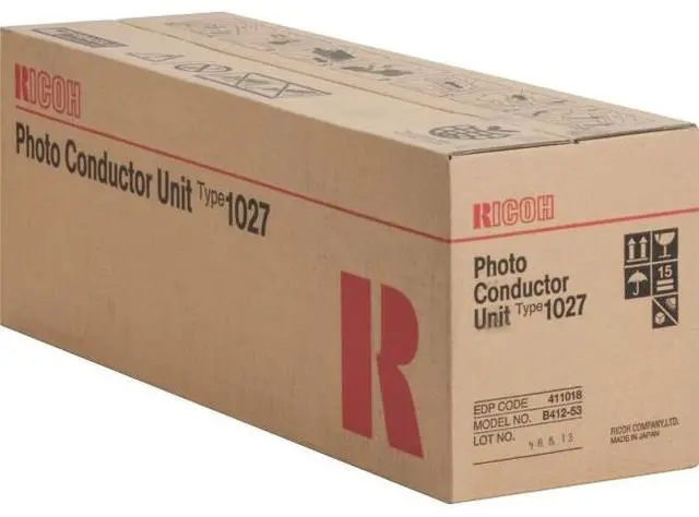 Alt view image 3 of 4 - Ricoh Type 1027 Black Drum For Aficio 1022, 1027, 2022 2027
