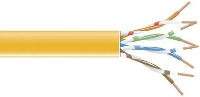 Alt view image 3 of 7 - Black Box EVNSL0649A-1000 1000Ft Cat6 Orange Pvc Stranded Unshielded Spool Cable