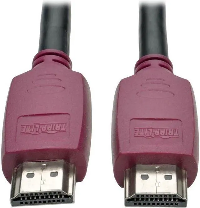 Alt view image 6 of 6 - Tripp Lite Premium High-Speed HDMI Cable with Ethernet and Digital Video with Audio, UHD 4K x 2K @ 60 Hz (M/M), 10 ft. (P569-010-CERT)
