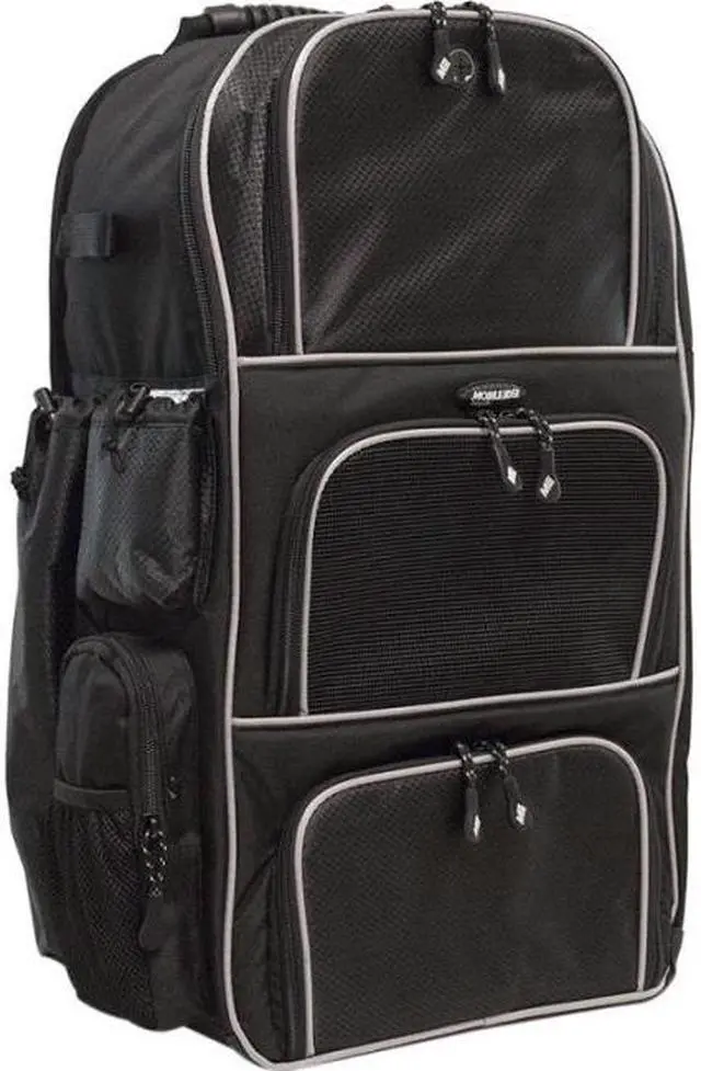 Alt view image 3 of 4 - Mobile Edge - Baseball Backpack - Black w/Silver Piping