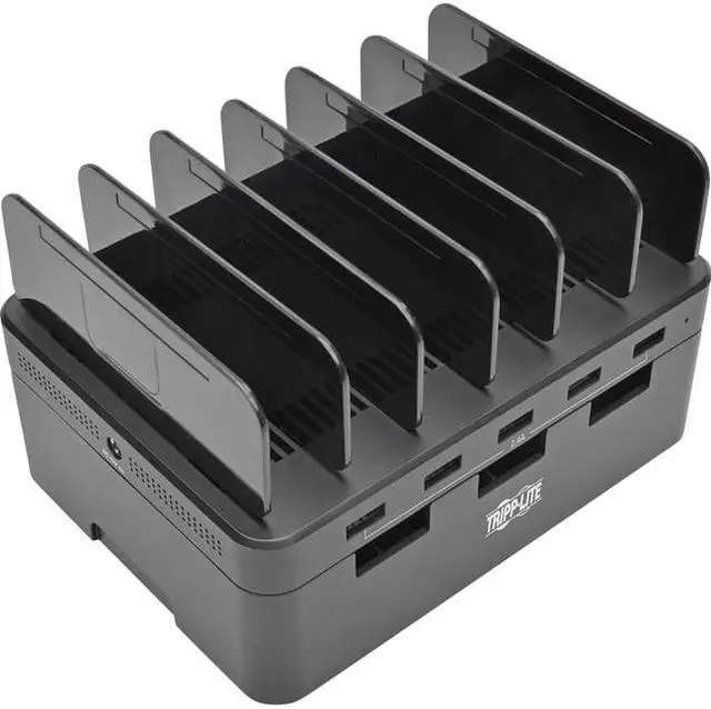 Alt view image 4 of 10 - TRIPP LITE U280-005-ST 5Port USB Chrg Station Hub