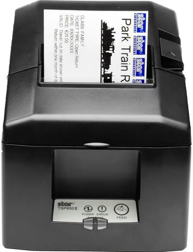 Alt view image 5 of 10 - Star Micronics 39449670 Star Micronics TSP654II Direct Thermal Printer - Monochrome - Wall Mount - Receipt Print - 3.15" Print Width - 11.81 in/s Mono - 203 dpi - USB - 3.15"