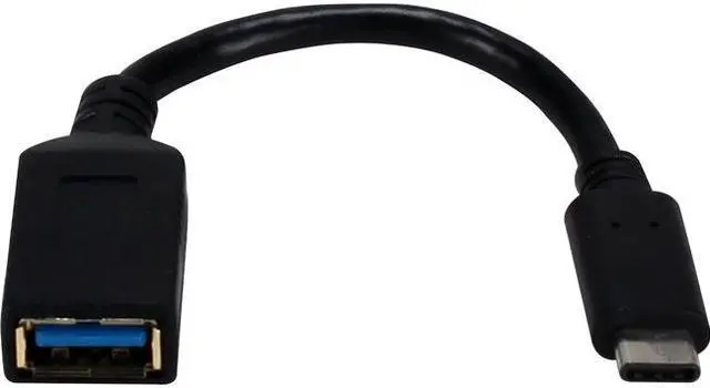 Alt view image 2 of 8 - QVS USB-C Male to USB-A Female SuperSpeed 5Gbps 3Amp Cable