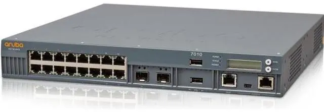Alt view image 3 of 3 - International version JW678A HPE Aruba 7010 (RW) Controller - network management device