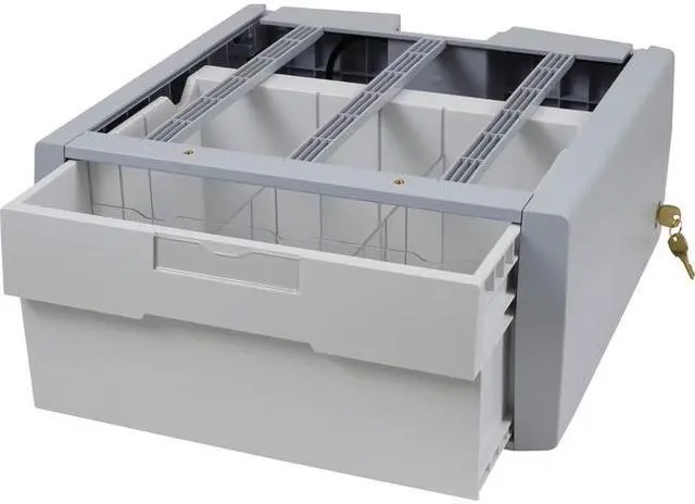 Alt view image 8 of 16 - Ergotron 97-974 Sv43/44 Supplemental Single Tall Drawer.Attaches Under A Carts Primary