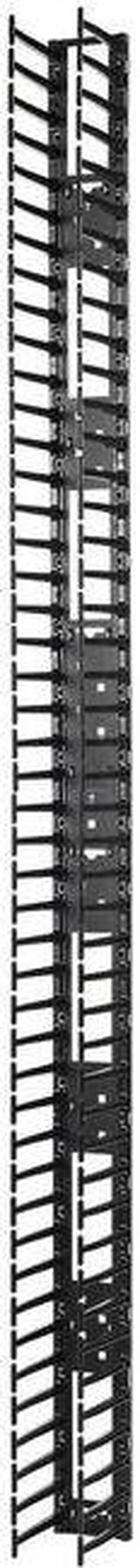 Alt view image 2 of 14 - 2QTY VERTICAL CABLE MANAGER FOR