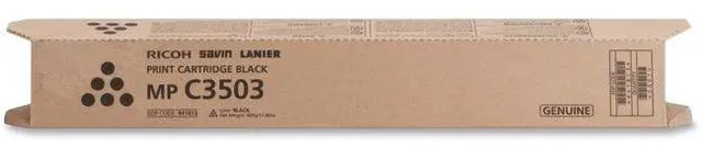 Alt view image 5 of 8 - RICOH BLACK TONER CARTRIDGE FOR USE IN MPC3003 MPC3004 MPC3004EX MPC3503 MPC3504