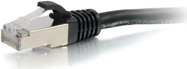 Alt view image 7 of 11 - C2G 00712 Cat6a Cable - Snagless Shielded Ethernet Network Patch Cable, Black (7 Feet, 2.13 Meters)