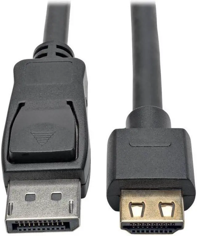 Alt view image 8 of 14 - TRIPP LITE P582-010-HD-V2A DISPLAYPORT HDMI ADAPTER 10FT