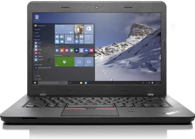 Alt view image 8 of 8 - Lenovo ThinkPad E460 20ET004GUS 14" (In-plane Switching (IPS) Technology) Notebook - Intel Core i7 (6th Gen) i7-6500U Dual-core (2 Core) 2.50 GHz - Graphite Black