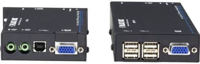 Alt view image 4 of 16 - Black Box ServSwitch Wizard USB KVM Extender With Audio