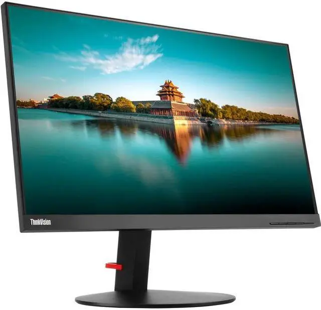 Alt view image 7 of 20 - Lenovo ThinkVision P24h-10 23.8" 2560x1440 QHD USB-C DisplayPort HDMI 4ms In-Plane Switching Panel IPS LED Backlight Mon