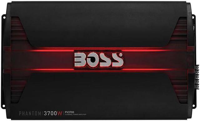 Alt view image 5 of 15 - Boss Audio PV3700 Phantom 3700W 5 Channel A/B Car Audio LED Amplifier w/ Remote