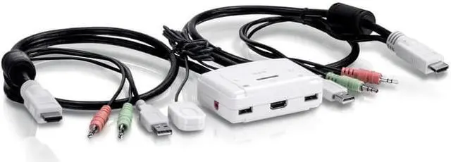 Alt view image 2 of 4 - TRENDNET - BUSINESS CLASS TK-215I 2PORT HDMI KVM SWITCH