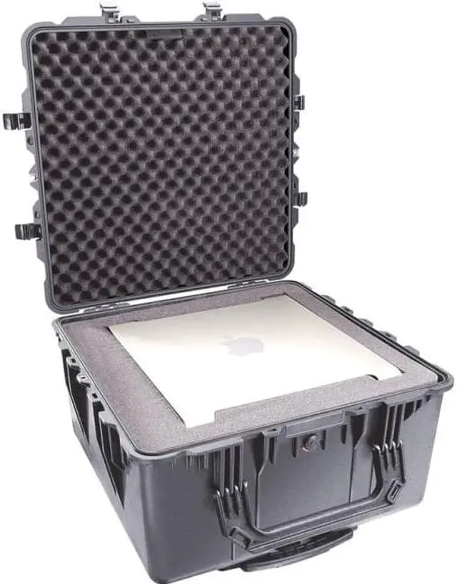 Alt view image 7 of 16 - Pelican 1640 Transport Case w/Pick 'N Pluck Foam - Black