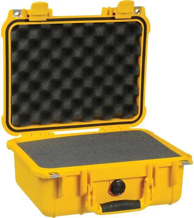 Alt view image 9 of 18 - Pelican Products 1400-000-240 Case with Foam - Yellow