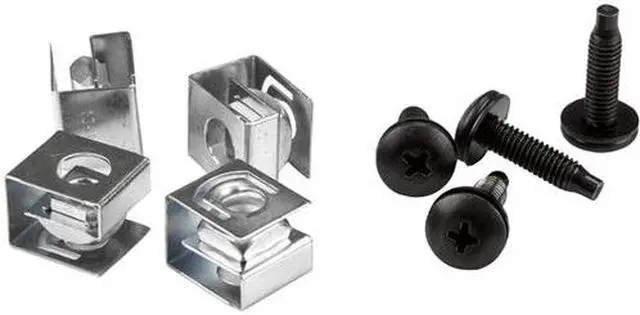 Alt view image 2 of 5 - 10-32 RACK SCREWS AND CLIP NUTS