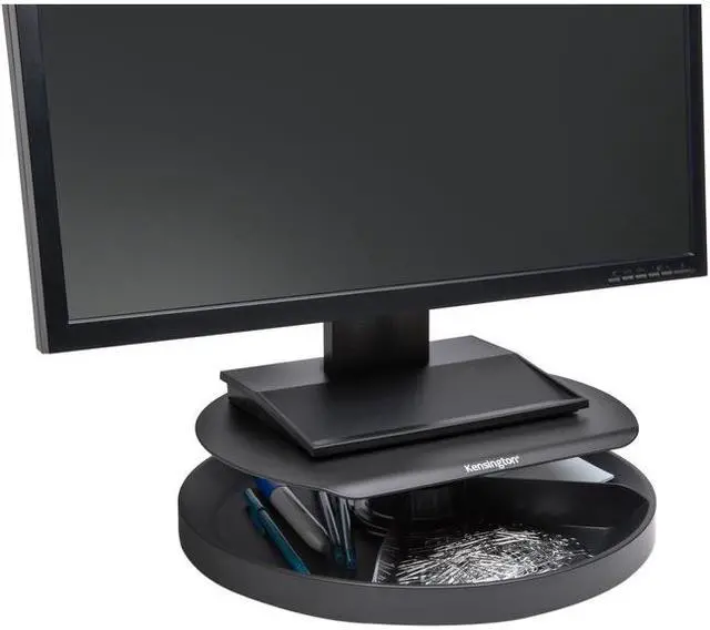 Alt view image 2 of 16 - Kensington Monitor Stand SmartFit 12-3/5"Wx12-3/5"Dx3-1/10"H Black 52787