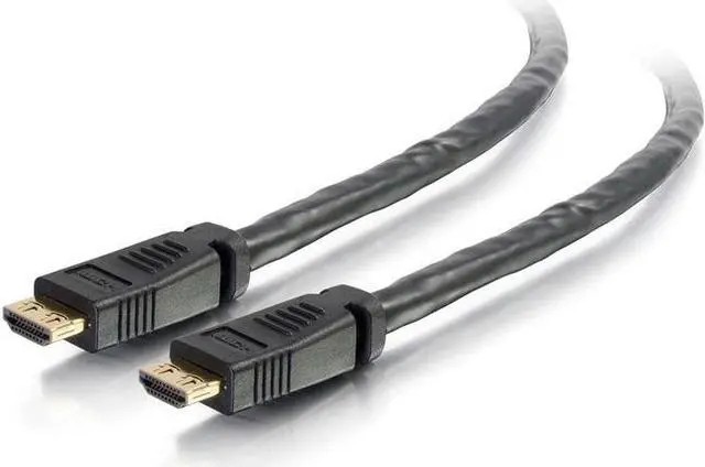 Alt view image 7 of 13 - C2G 42532 Standard Speed HDMI Cable with Gripping Connectors, CL2P-Plenum Rated, TAA Compliant (50 Feet, 15.24 Meters)