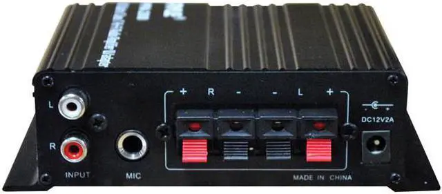 Alt view image 5 of 9 - Pyle Pfa200 60-Watt Class-T Hi-Fi Audio Amplifier With Ac Adapter