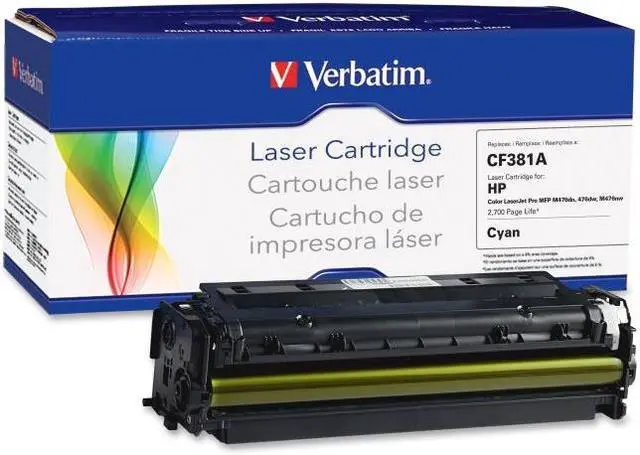 Alt view image 4 of 5 - Verbatim 99396 Page Yield: 2,700 - Compatible Hardware: Hp Color Laserjet Pro 200 Mfp M476 Dn