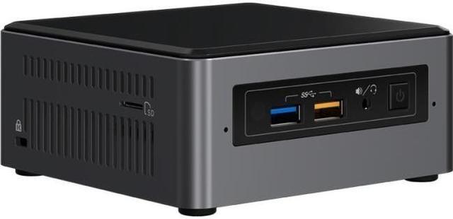Alt view image 4 of 4 - Intel NUC (Next Unit of Computing) BOXNUC7I5BNH Black Barebone Systems - Mini / Booksize
