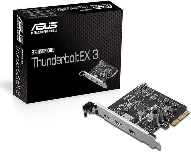 Alt view image 10 of 20 - Asus Thunderboltex 3 Thunderbolt/Usb Adapter