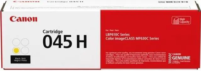 Alt view image 8 of 20 - Canon 045 H High Yield Toner Cartridge - Yellow